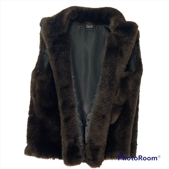 Cejon accessories inc Faux Fur Vest Size XL - Picture 4 of 4